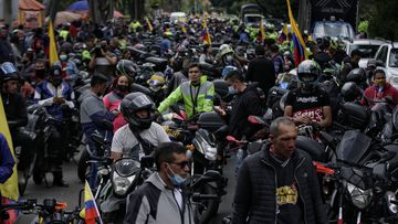 Motociclistas marchan para exigir revisión de tarifas del SOAT