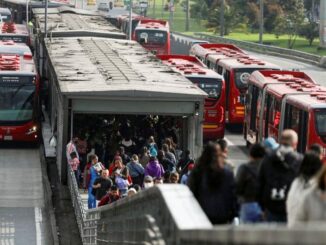 Bloqueos en estaciones de Transmilenio del Sur de Bogotá