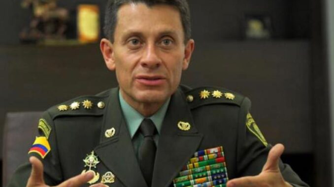 General Henry Sanabria, director de la Policía Nacional