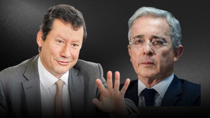 Jaime Lombana y expresidente Álvaro Uribe