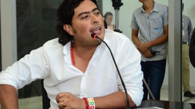 Nicolás Petro, hijo del Presidente Gustavo Petro