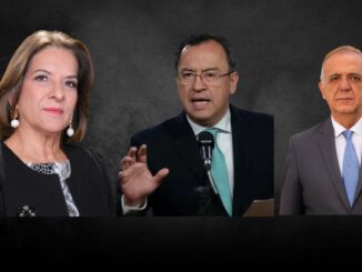 Procuradora Margarita Cabello; MinInterior, Alfonso-Prada y MinDefensa Iván Velásquez