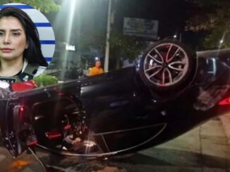 Mercedes Benz accidentado en Barranquilla