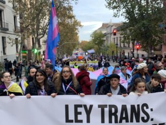 Manifestación hombres trans