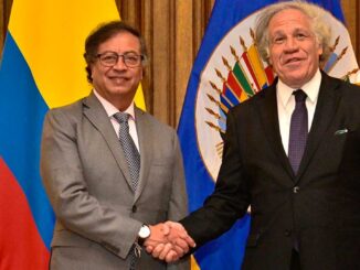 Presidente Gustavo Petro y Luis Almagro, Secretario General de la OEA