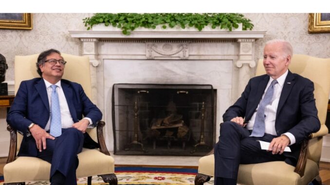 Presidente Gustavo Petro y Presidente Joe Biden