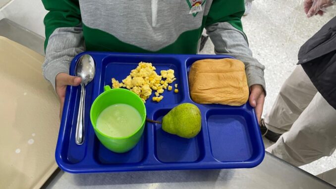 Ración del Programa de Alimentación Escolar en Bogotá