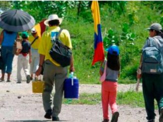 Desplazamiento de comunidades en Colombia