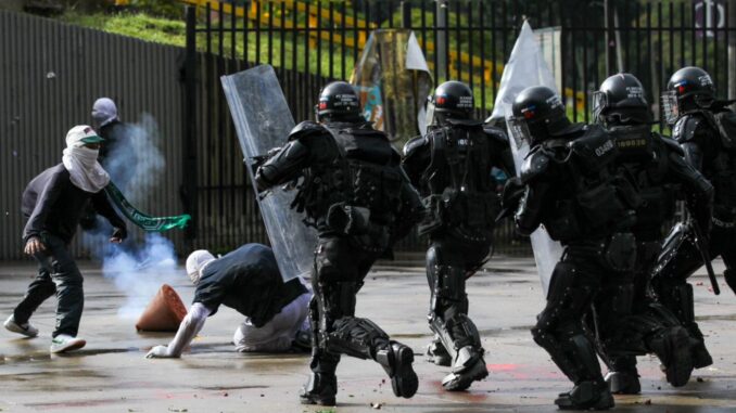Disturbios en Universidad Nacional