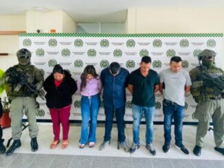 Integrantes de la organización delincuencial desarticulada en Cauca