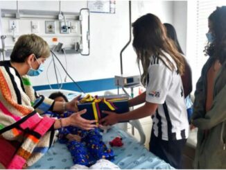 Menores rescatados de la selva en el Hospital Militar