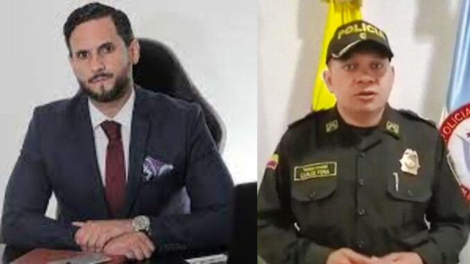 Miguel Ángel del Río y Coronel Carlos Feria
