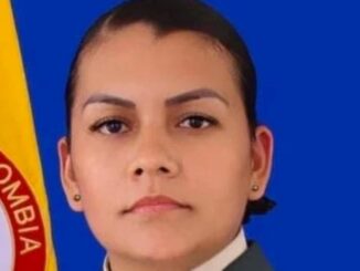 Ghislaine Karina Ramírez, sargento del Ejército secuestrada junto con sus dos hijos.