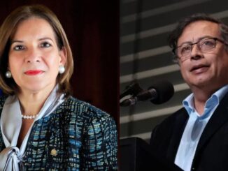 Procuradora Margarita Cabello Blanco y Presidente Gustavo Petro