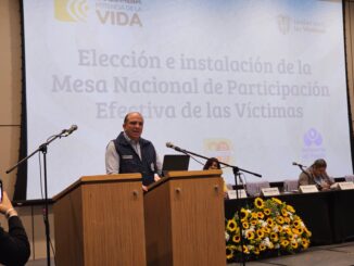Carlos Camargo Assis, Defensor del Pueblo en la instalación mesa nacional de participación de víctimas