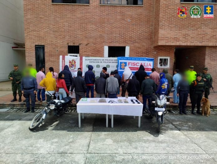 Veinte presuntos integrantes de ‘Los Tanred’ fueron enviados a la ...