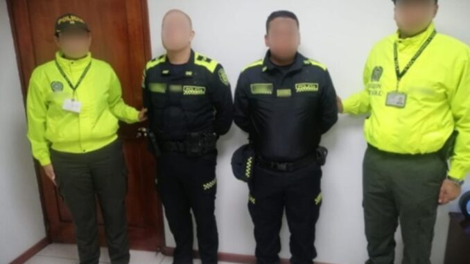 policía capturado