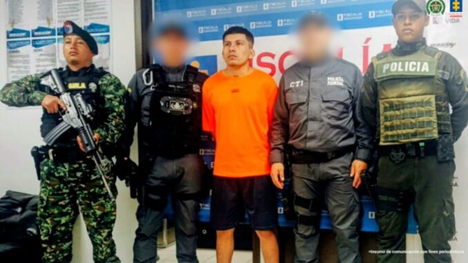 Anderxon Gilberto Chacón Moriano fue deportado de Ecuador, imputado con cargos y enviado a la cárcel en Pasto